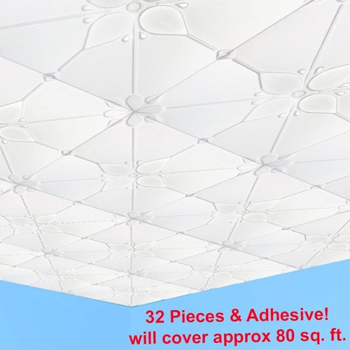 Ceiling tiles glue foam - tiles,, up